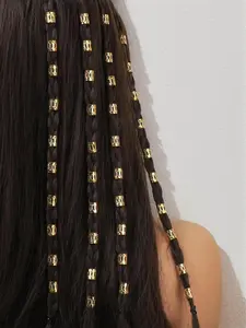 Women's Street Style Hair Braiding Tool, Retro Vintage Hair Rings for Women & Girls, Fashion Hair Accessories for Party, Daily Hairstyle Decor