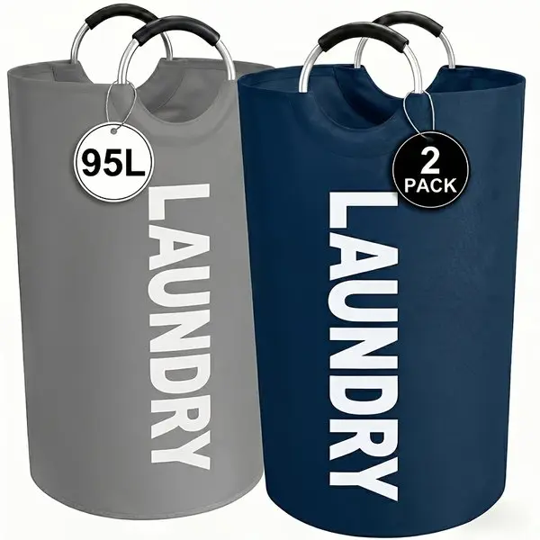 Gray + Navy Blue (25.1gal Large Capacity)