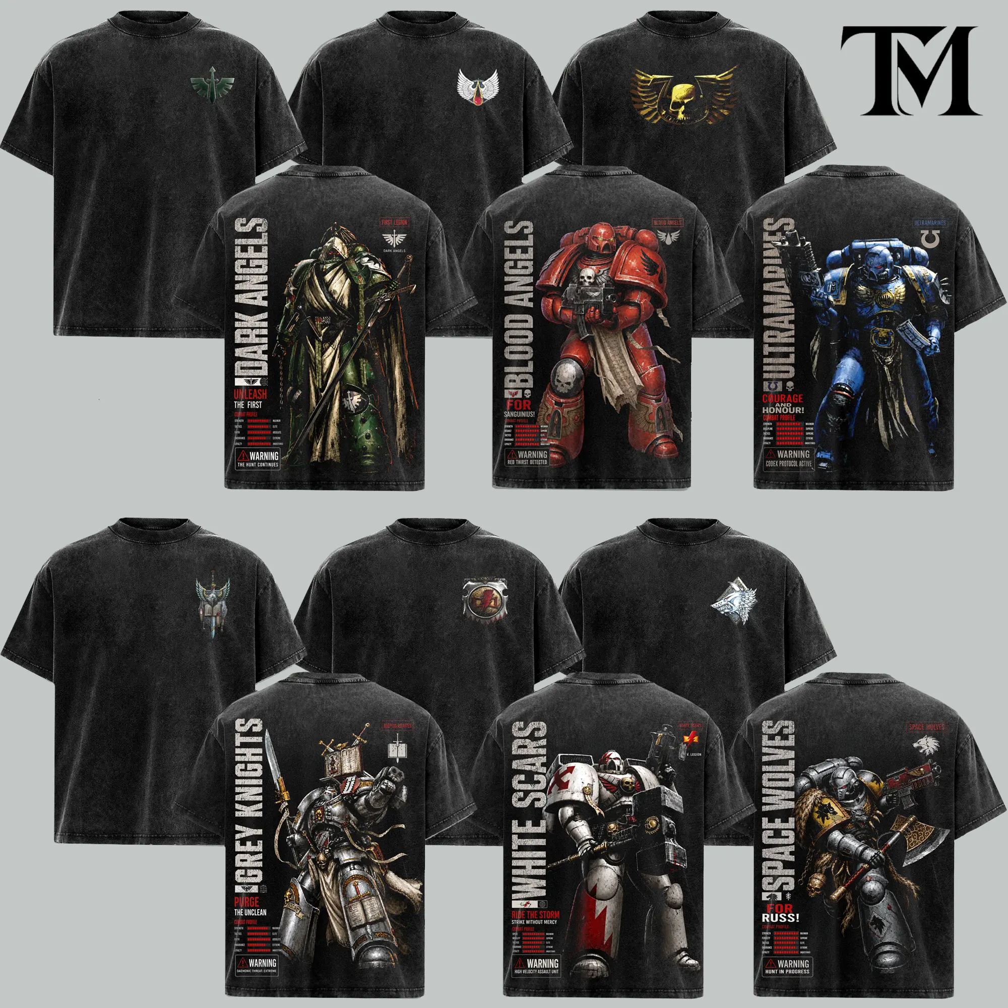 17 Design Warhammer 40,000: Dawn of War IV T-Shirt, Retro Grimdark Sci-Fi Graphic Tee, Space Warrior Tabletop Gaming Streetwear, Warhammer 40K Fan Apparel, Gift for Men & Women, Video Game Shirt, Boy Merch Streetwear