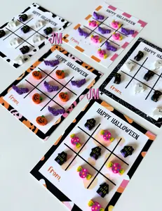 Halloween Tic Tac Toe| Halloween Party Favors |Trunk or Treat| Teal Pumpkin| Halloween Favors Bulk