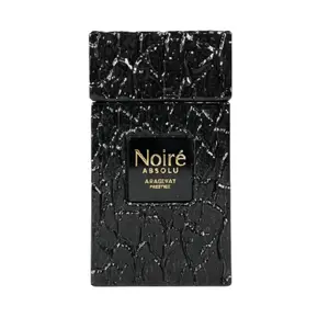 Arabiyat Prestige Noire Absolu EDP, Dark & Earthy Woody Arabic Perfume with Amber and Spice, Long-Lasting Unisex Fragrance for Evenings, 3.4 oz