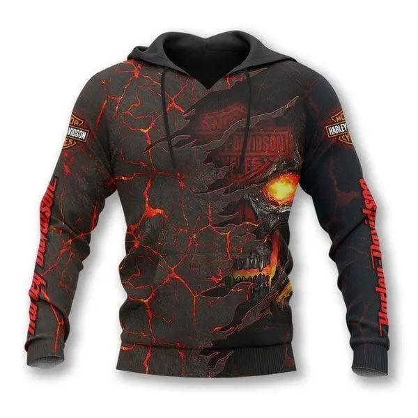 # Harley-Davidson Racing Hoodie  Harley-Davidson Racing Graphic Hoodie, Orange & Black Motorcycle Sweatshirt, Unisex Biker Streetwear Pullover, Casual Motorcycle-Inspired Hoodie for Men & Women