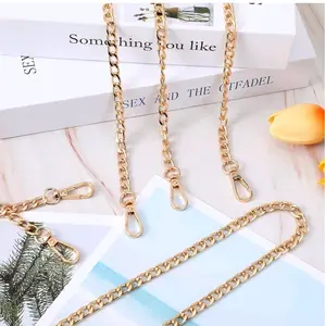 LXRY Bag Chain - Stylish Gold-Tone Chain Strap for Versatile Use with Any Bag