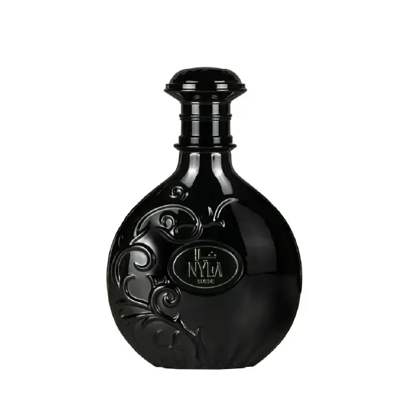 Arabiyat Women's Prestige Nyla Suede EDP - 3.4 oz Floral Oriental Fragrance, Lush, Elegant Feminine Perfume, Fragrance Blend, Arabiyat Prestige, Refined, Daytime, Musk Patchouli, Bottle, Lasting Sillage, 80Ml