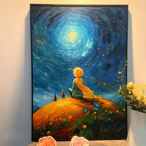 Custom Oil Painting Commission(L-Shaped Alloy Framed Canvas - Style Wall Art)