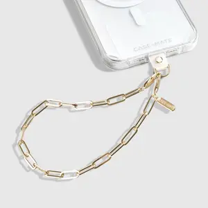 Gold Link Chain Phone Charm