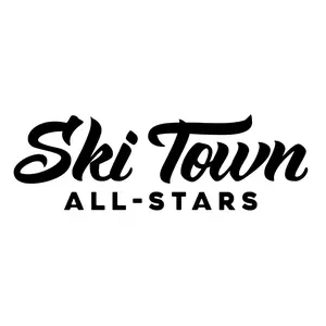 4" Ski Town All-Stars Die Cut Stickers