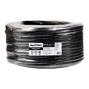 Rain Bird 0.5 in. x 500 ft. Polyethylene Drip Irrigation Tubing - Outdoor Watering Systems, Drip Irrigation Products, Garden Watering (70 Max Pressure PSI)