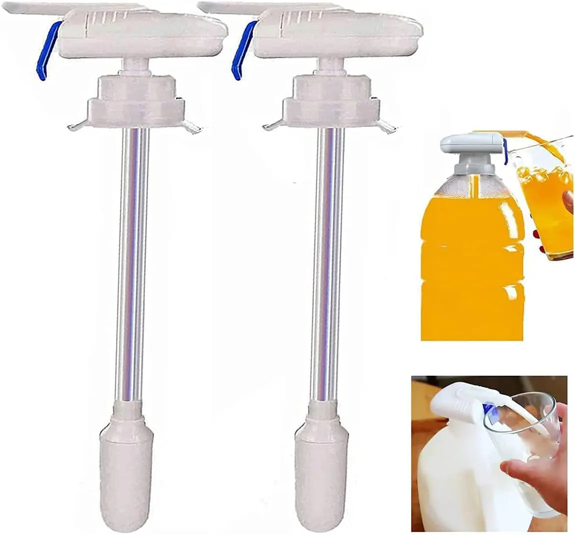 2Pack Automatic Drink Dispenser, Modern Plastic Milk Juice Dispenser, Spill Proof as Seen on TV Beverage Dispenser for Home Kitchen Party Wedding Decoration Outdoor