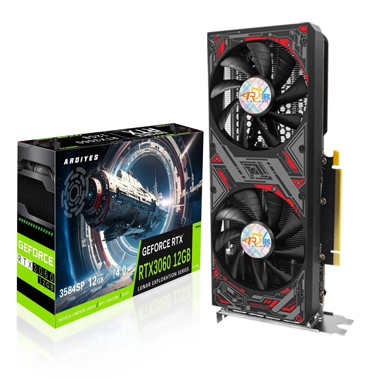RTX 3060 12GB Graphics card, Gaming GPU, Video card