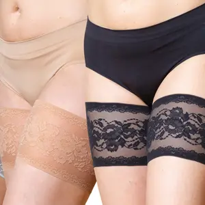 Thigh Bands By Bandelettes - 2 Pair BUNDLE Lace Thighs Protection Sexy Womenswear Comfortable