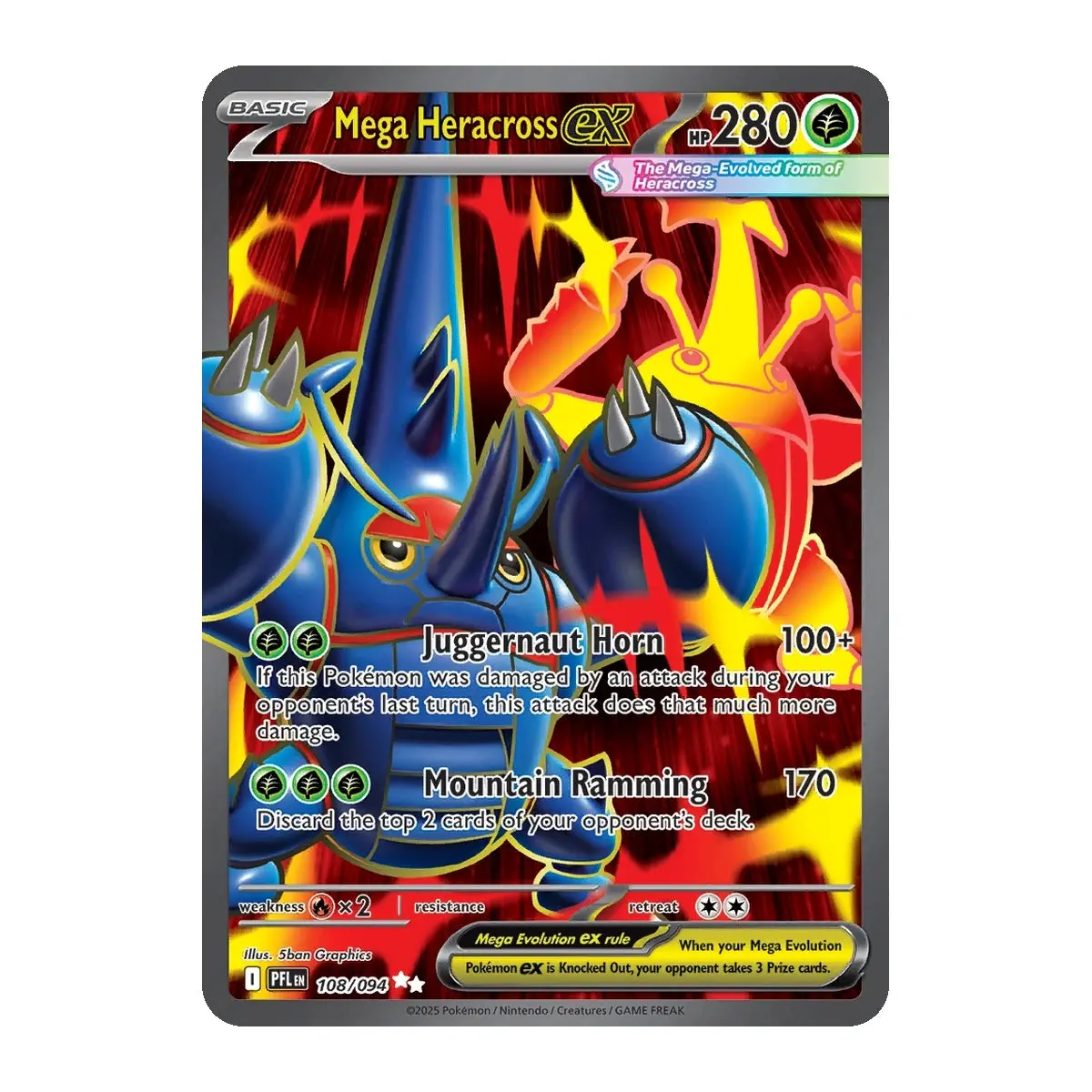 Mega Heracross ex – 108/094