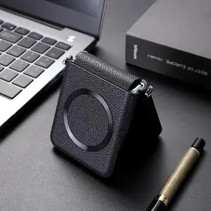 Please Select A Model To Purchase For Galaxy Z Flip 7 6 5 4 Luxury Litchi PU Leather For Magsafe