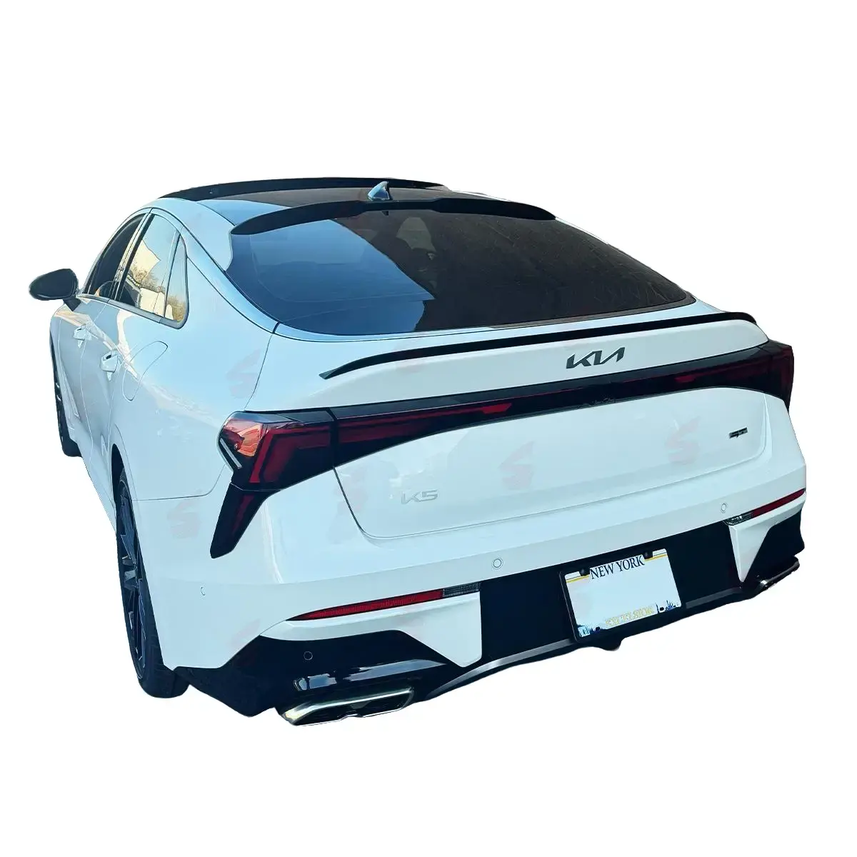 Kia K5 (DL3) 2021-2026 Duckbill Trunk Spoiler (244L) Car Accessories Carbon