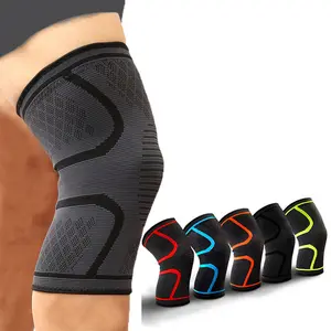 Sports knee pads Outdoor non-slip running Basketball Fitness riding Breathable thin colored nylon knee pads for men and women