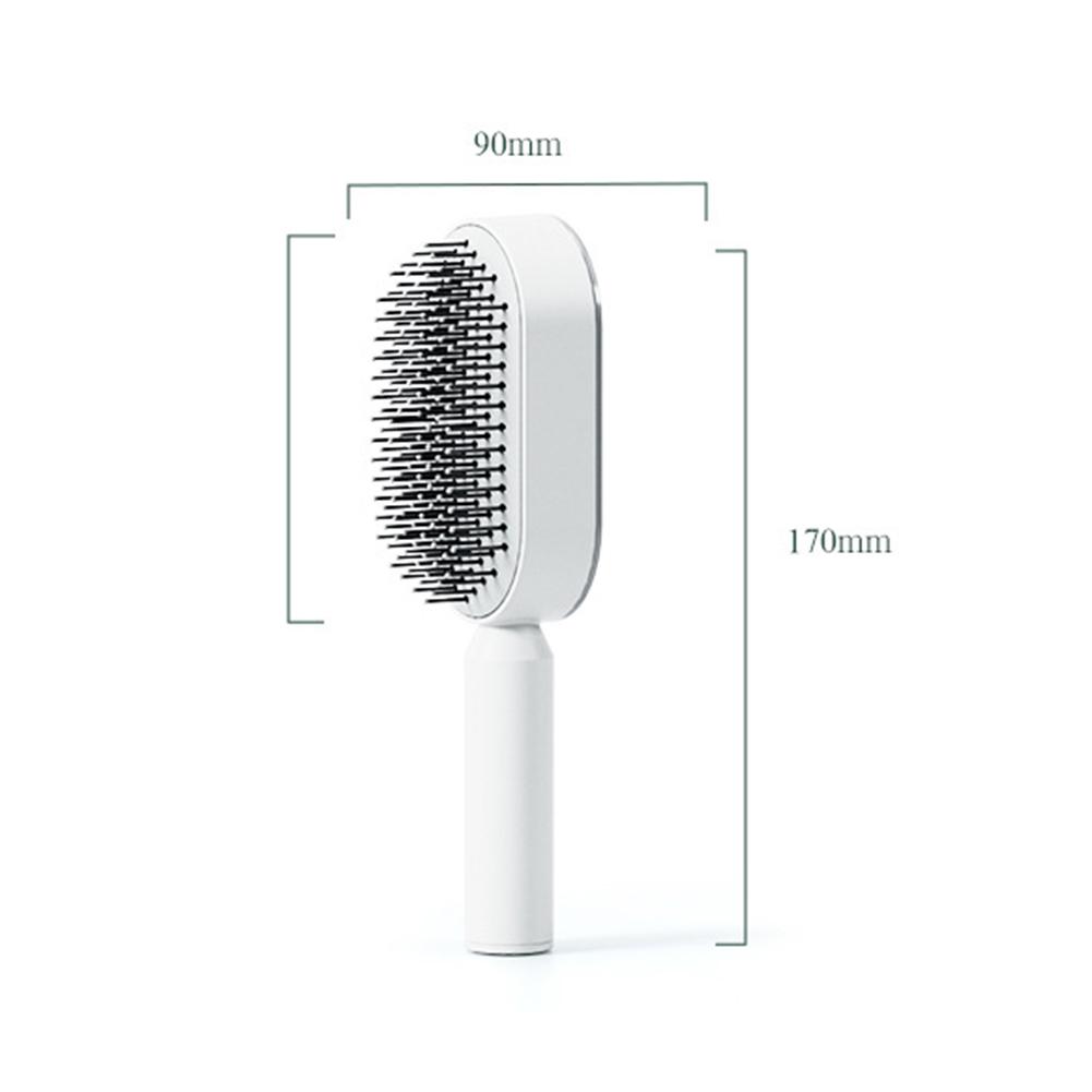 Self Cleaning Hair Brush For Women One-key Cleaning Hair Loss Airbag Massage Scalp Comb Anti-Static Hairbrush Self Cleaning Hair Brush For Women One-key Cleaning Hair Loss Airbag Massage Scalp Comb Anti-Static Hairbrush