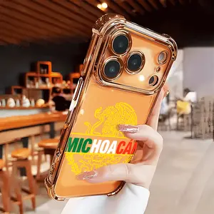 Mexican Eagle Emblem Compatible with iPhone 16 16e 15 17 Air 14 13 12 11 Pro Max Plus X XS Four-corner Thickened Rugged Durable shockproof Anti-Scratch soft Silicone case