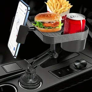 Car Tray Table, Coffee Table Food Storage Rack, Small Cup Holder Tray, Car Travel Organizer, Car Storage Organizers with Phone Stand - Essential Car Accessories, Car Cup Holders