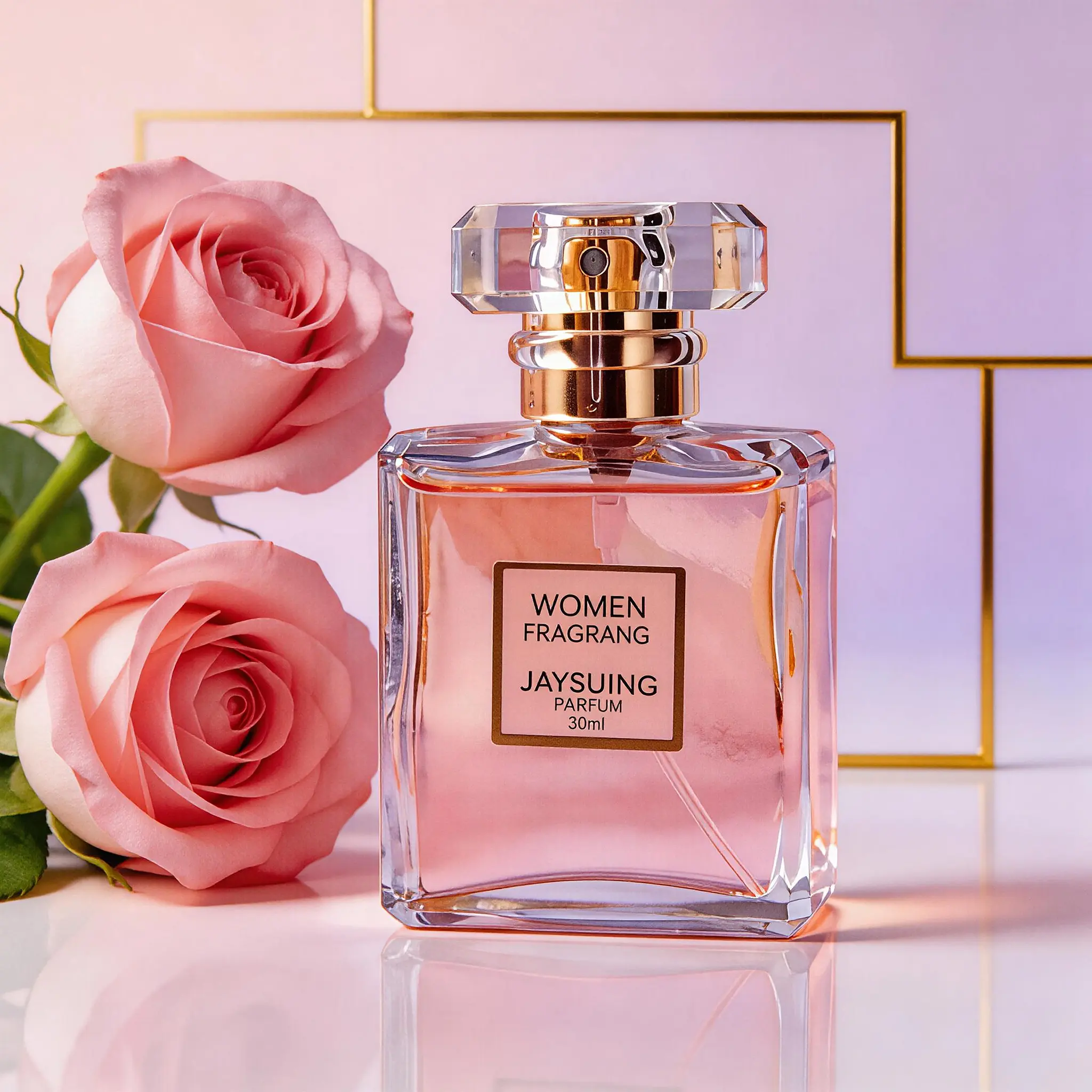 Floral Eau Perfume for Women, an Elegant Perfume Mist with a Rose + Lavender Mix and Earthy Patchouli Woody Scent for Daily Wear, Edp Perfume Fragrance