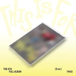 TWICE - THIS IS FOR [IS ver.]  [COMPACT DISC - CD] Photo Book, Photos, Poster