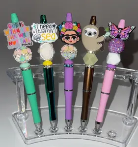 Pre-Made Beadable Pen Bundle 5 for $30 (Claim on Live)