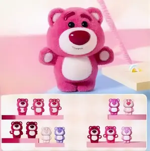 【Gift For Mom】Disney Lotso Bear Blind Box Mini Figure, Random Surprise Collectible Toy Cute Strawberry Bear Series for Gift Desk Decor#Summervibes