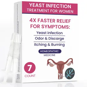 Yeast Infection Treatment for Women | Ph Balance for Women | Helps Relieve Itching & Irritation | Vaginal Aid for Inflammation, Dryness & Watery Discharge | 7 Count