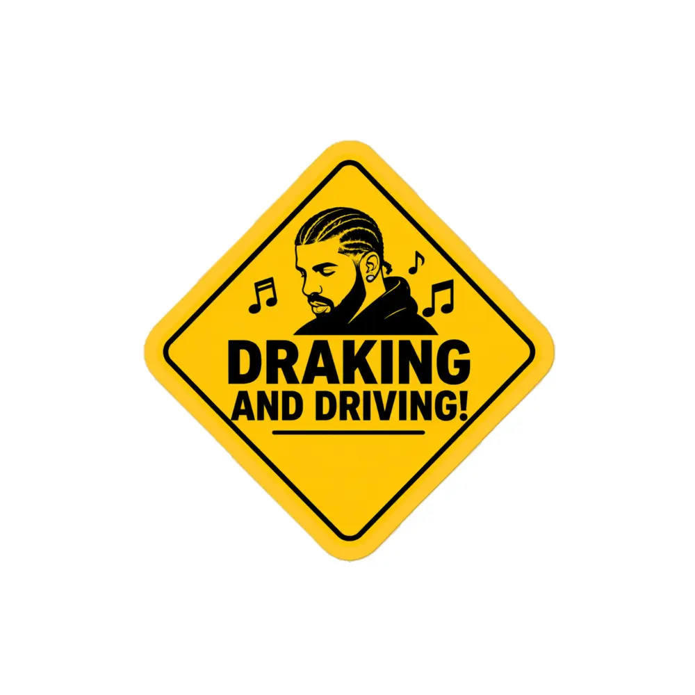 Drake and Drive sticker