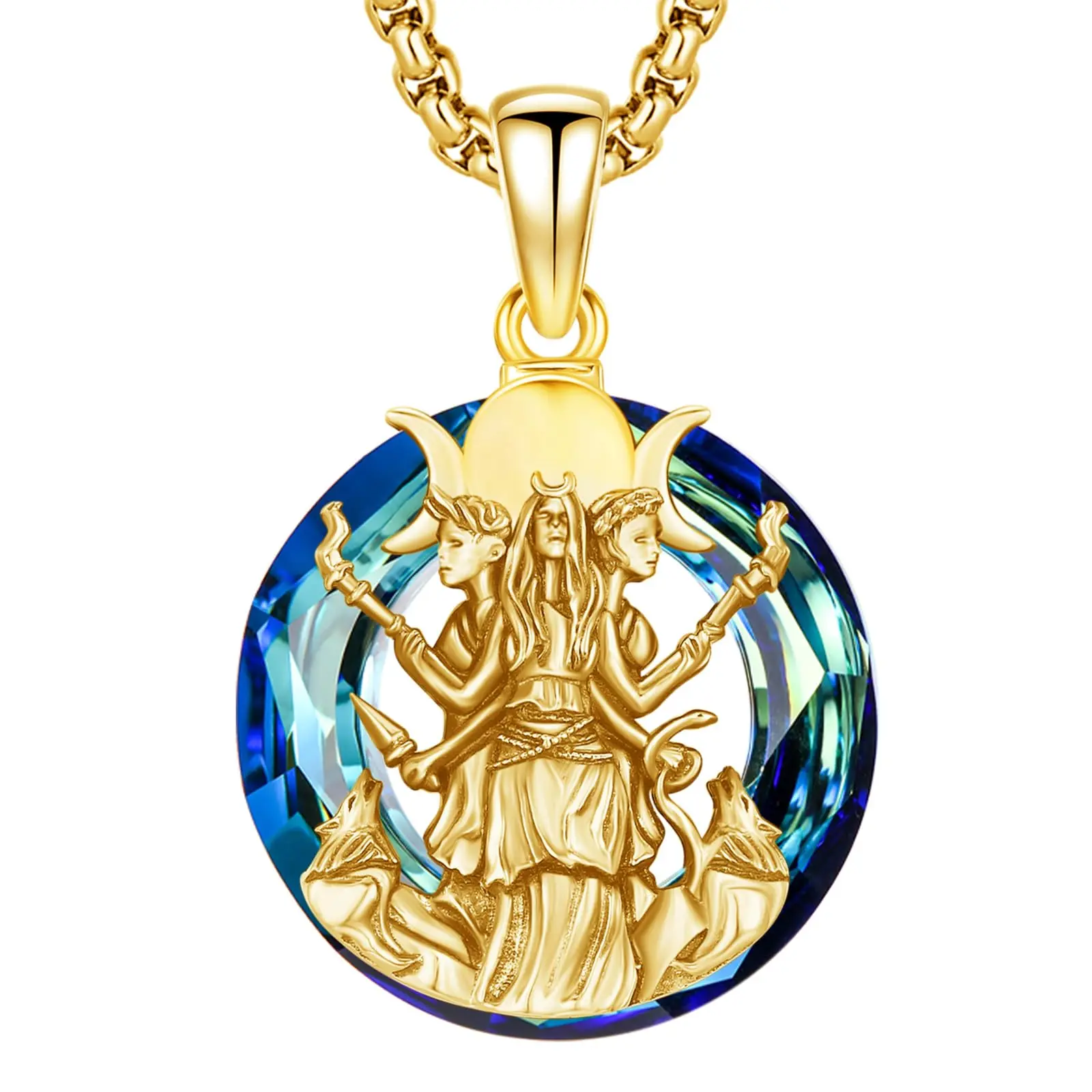 Golden Crystal Hecate 