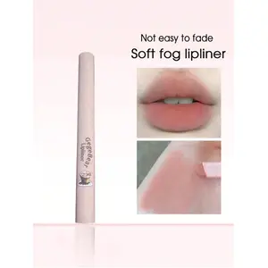 Matte Lipliner, Long-lasting Non-fading Lipliner Pen,rimmel lipliner