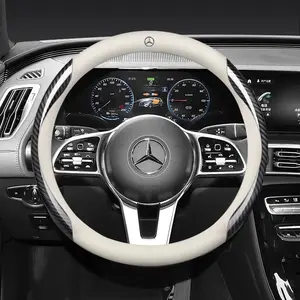 Car Steering Wheel Cover For Mercedes Benz A B C E S V Class GLB GLC GLE Sprinter Pilot SLK SLC W203 W204 ML Vito W176 W205 AMG