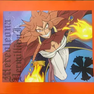 Mereoleona Vermilion digital print