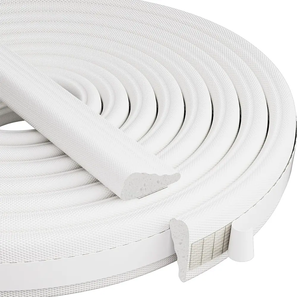 1pc Wedge-Shape Foam Window Weather Stripping Door Seal Strip ,Soundproofing Frame  Insulation Tape, Easy Installation for Exterior Front Door ,Noise Cancelling Window Inserts ,Door Gap Filler Light Blocker, Light Blocking, Door Bottom Seal, Door Hardware