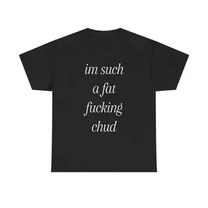 im such a chud T-Shirt Chud Meme Text Unisex Cotton Tee Bold Design Comfortable Everyday Wear