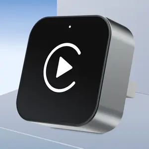 2 in 1 Wireless CarPlay Android Auto Adapter Wireless CarPlay Adapter Convert Wired To Wireless Mini Carplay&Auto Box Dongle Auto Connect Plug & Play for iPhone and Android Factory Wired Cars