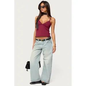 Petite Ace Low Rise Baggy Jeans