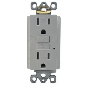 15 Amp GFCI Self-Test Tamper-Resistant Outlet – White | Residential Use