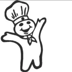 Dough boy man sticker decal