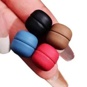 Magnetic Button Clip Set (4pcs/set), Fashionable Anti-slip Decoration, Adjustable Button Ring, Fashion Accessories for Scarf, Headscarf, Cape