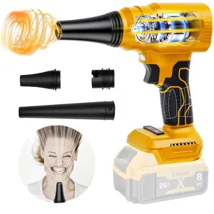 Snow Leaf Blower Cordless for Dewalt 20V Battery Brushless Lightweight Handheld Design,Blower for Patio Cleaning,car Blowing Water,Blowing Leaves and Dust -Tool only