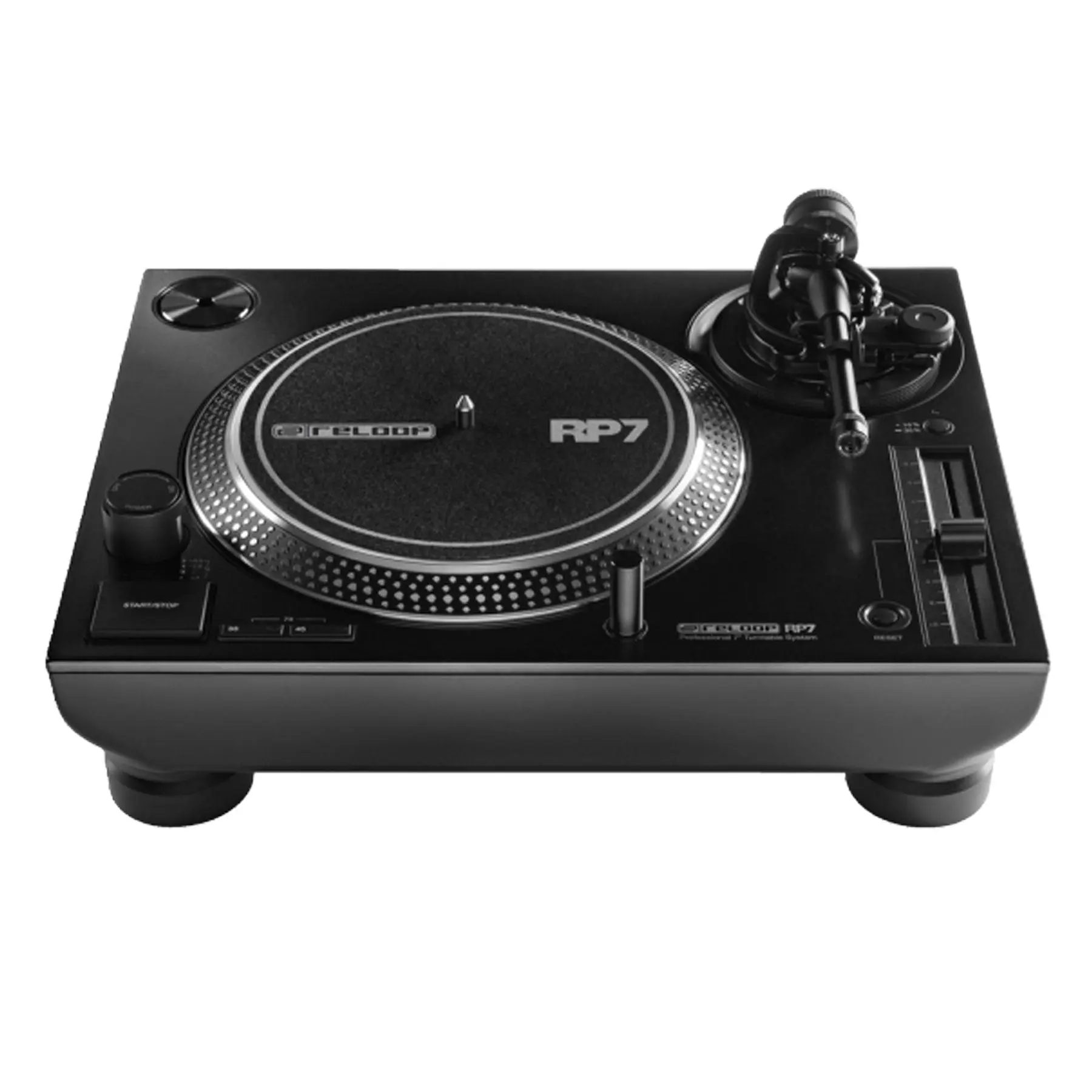 Reloop RP7 7" Direct-Drive DJ Turntable with LED Indicator, RCA Audio Outputs