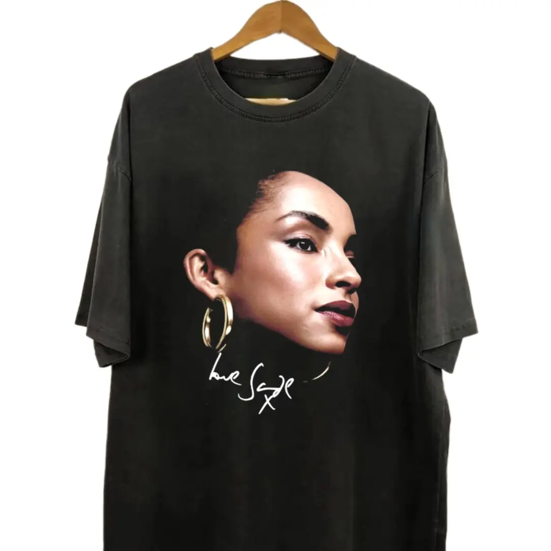 Sade Adu T-shirt, Retro 90s Music Shirt, Rap Hip Hop Graphic Tee, Gift For Fans