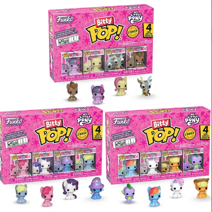 My Little Pony Funko Bitty Pop! Mini-Figure 4-Pack