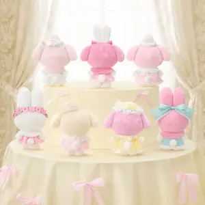 【TOPTOY】Mel Sweet Dream Lady House Series Plush Pendant Blind Box, Cute Figures, Desktop Ornament, Collectible Toys, Birthday & Holiday Gift