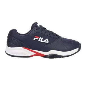 Fila Mens Volley Zone Pickleball Pickleball Sneakers Shoes - Blue