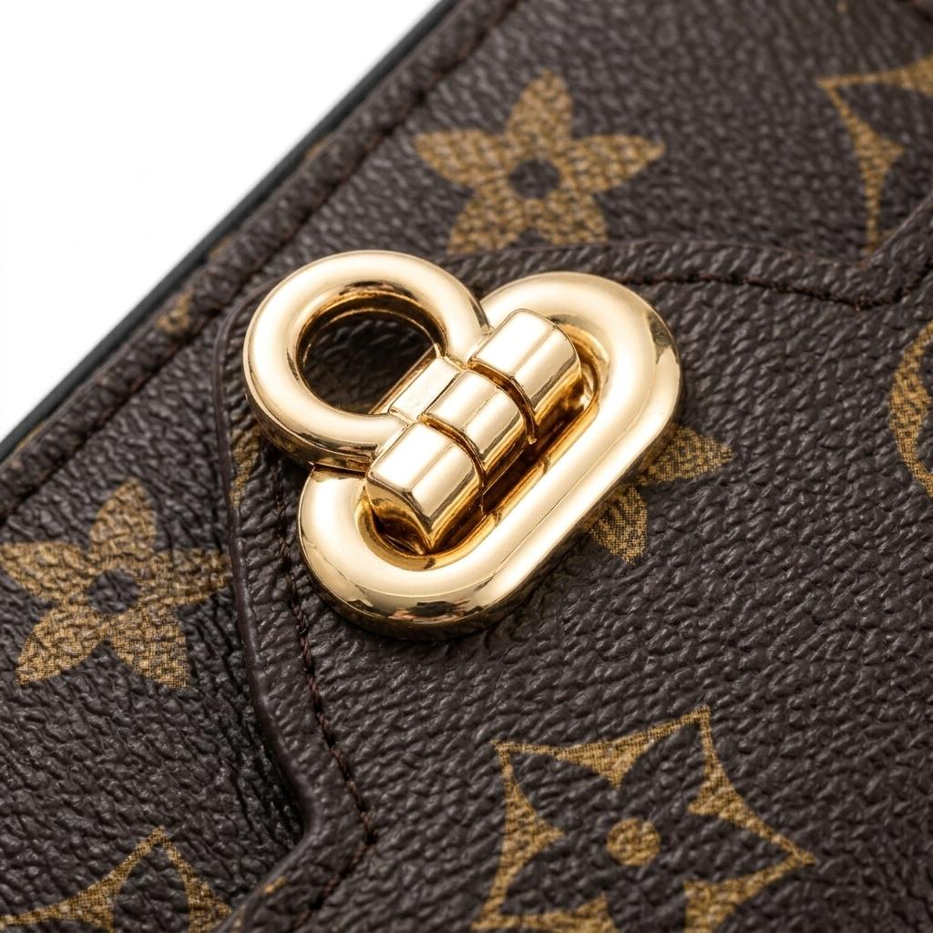 iPhone 16 Pro Max Case with Bear Shoulder Strap & Card Holder for iPhone17ProMaxCase Protective Cover with  Pattern and Gold Hardware