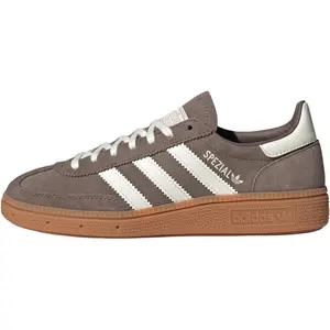 Adidas Handball Spezial 'Earth Strata Off White' Youth / Women's Perfect Neutral Fashion Footwear Classic Durable Suede Upper Comfortable Flexible for Everyday Wear Shoe Girl