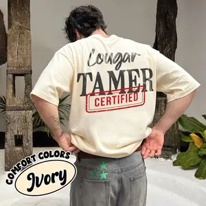 Boyfriend Cougar Tamer Comfort Color Shirt, I Heart My Girlfriend Tshirt, Funny Saying Shirts, Sarcastic Tee, Couple Love Gift