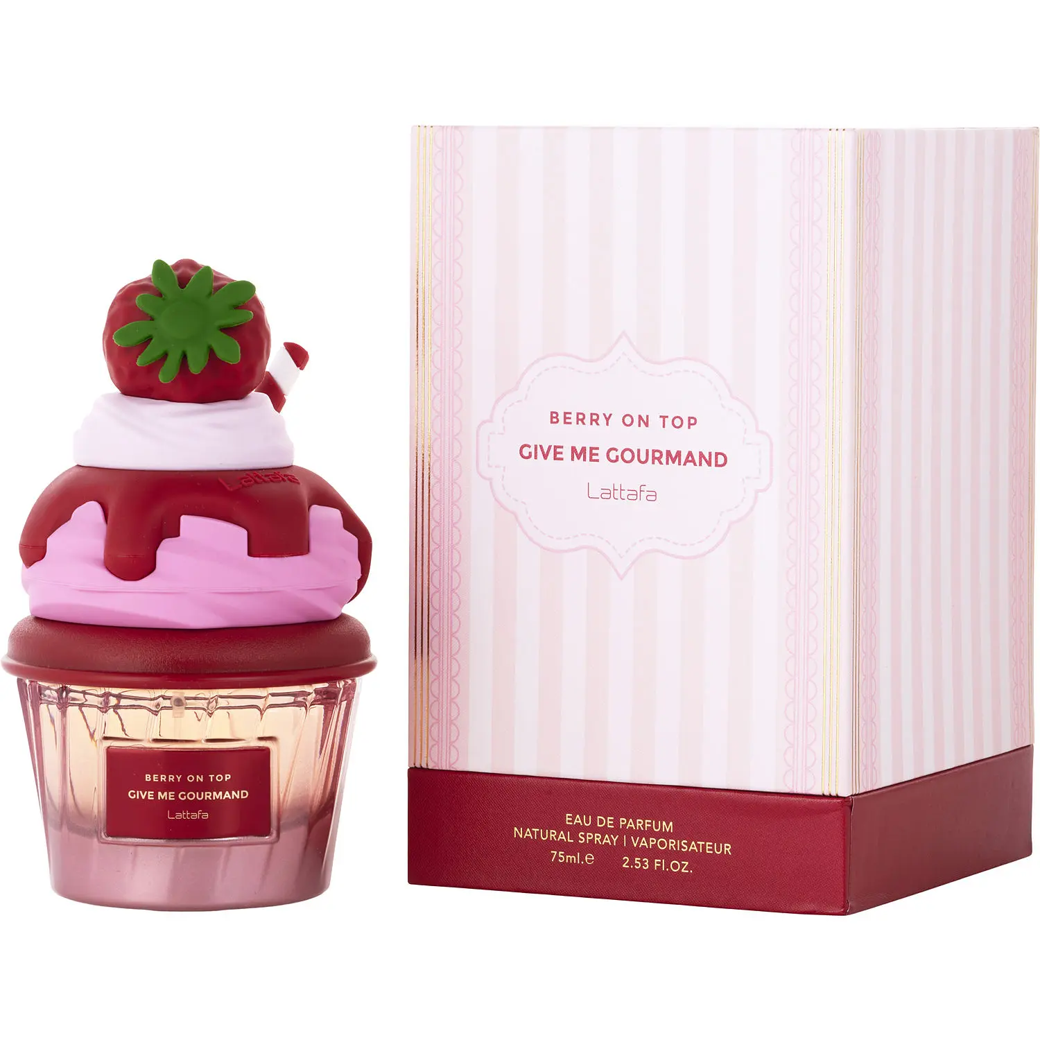 Lattafa Give Me Gourmand Berry On Top By Lattafa Eau De Parfum For Women