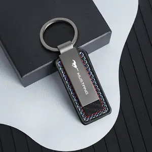 Metal Car Key Chain Ring Keychain Heavy Duty Keychain for Ford Fusion Mustang Explorer F150 F250 F350 Ecosport Edge S-Max Ranger, Auto Accessories